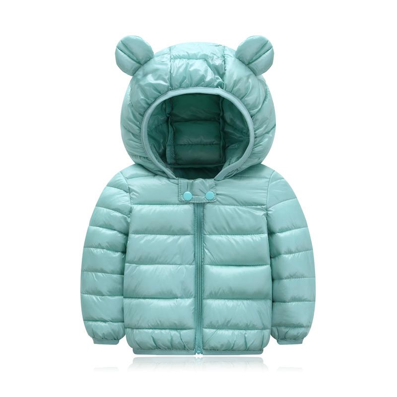 Jaqueta Infantil Puffer com Capuz - Basic Colors